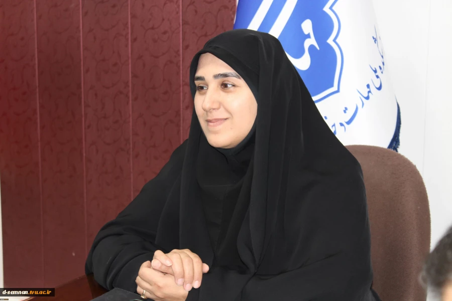 برگزاری آیین تکریم و معارفه فرمانده بسیج دانشجویی دانشکده ملی مهارت دختران سمنان 3