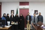 برگزاری آیین تکریم و معارفه فرمانده بسیج دانشجویی دانشکده ملی مهارت دختران سمنان 5